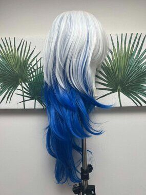 Straight, Layered Synthetic Cosplay Wig